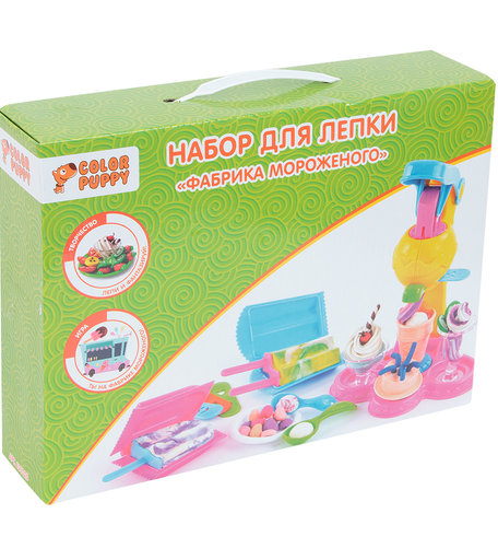 Масса для лепки Color Puppy Фабрика мороженого