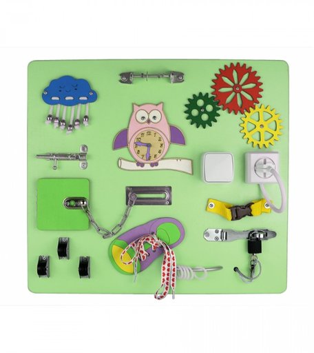 Деревянная игрушка Midzumi Умная доска Busyboard Sovushka