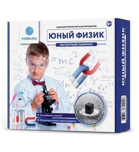 Набор для опытов Intellectico Юный физик Магнитный лабиринт