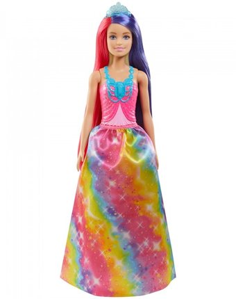 Миниатюра фотографии Barbie кукла дримтопия принцесса с длинными волосами