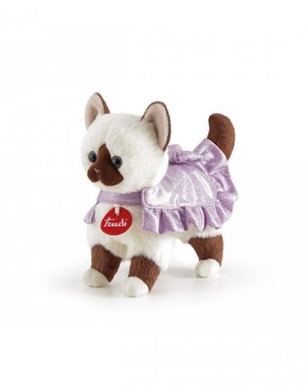 Мягкая игрушка Trudi Бурманская кошка в платье 23 см