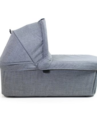 Миниатюра фотографии Люлька valco baby external bassinet для snap trend,  snap 4 ultra trend grey marl, серый