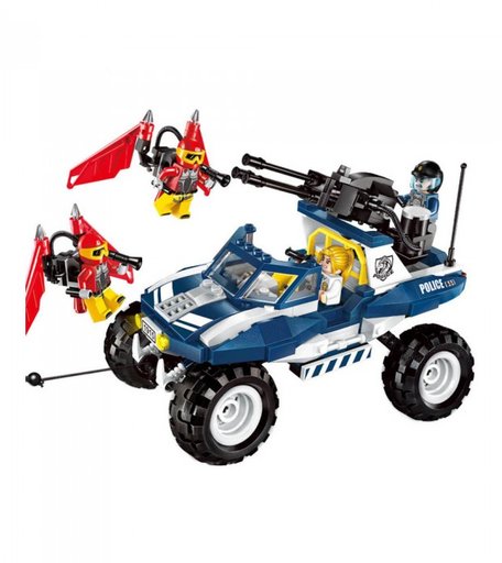 Enlighten Brick Police 4 фигурки (356 деталей)