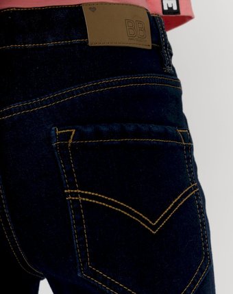 Миниатюра фотографии Синие утепленные джинсы button blue