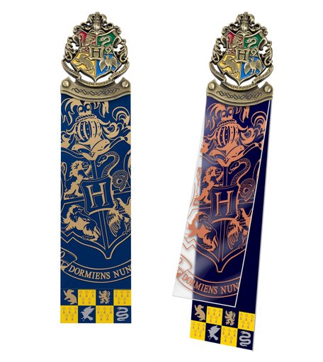 Закладка 1 пластик The Noble Collection Гарри Поттер. Герб Хогвартса
