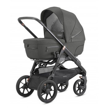 Коляска Inglesina Aptica System Quattro 4 в 1 на шасси Aptica ХТ Charcoal Grey, темно-серый