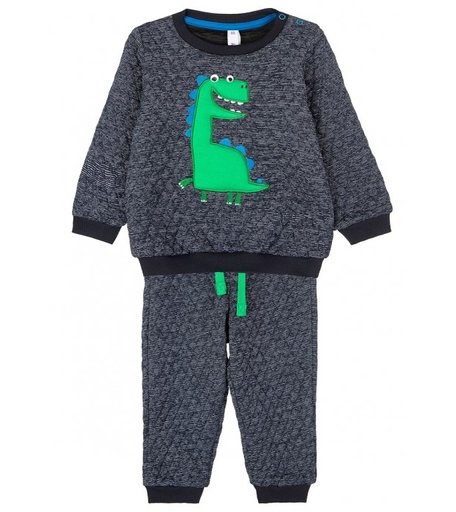 Playtoday Комплект: толстовка и брюки Dino space baby boys