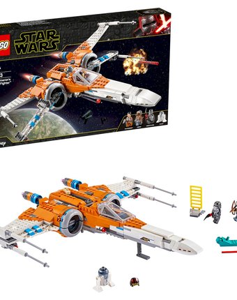 Конструктор LEGO Star Wars TM 75273 Истребитель типа Х По Дамерона