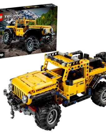 Миниатюра фотографии Конструктор lego technic 42122 jeep wrangler