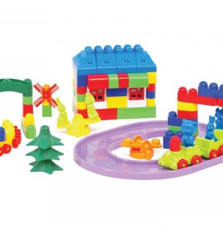 Конструктор Colorplast Мастер Блок №10 (135 деталей)