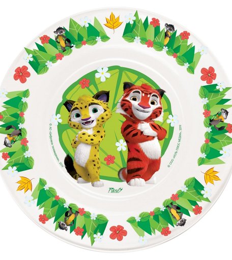 Тарелка Priority Лео и Тиг, с 3 лет