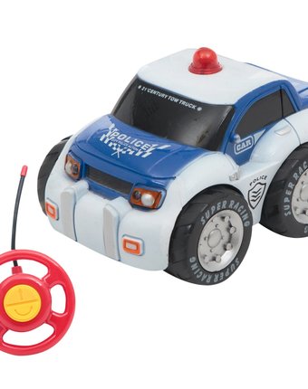 Миниатюра фотографии Машина на радиоуправлении игруша полицейская машина 16 см