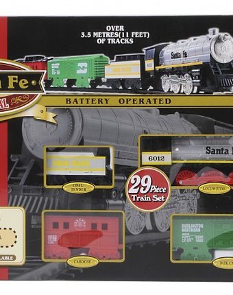 Eztec Железная дорога Santa Fe Special Train Set 29 частей