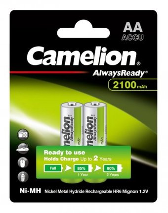 Миниатюра фотографии Camelion аккумулятор nh-aa2100arbp2