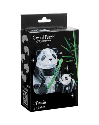 Миниатюра фотографии Головоломка crystal puzzle панда