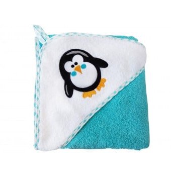 Миниатюра фотографии Полотенце для купания uviton baby "пингвин"
