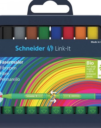 Schneider Набор капиллярных ручек-фломастеров Link-It 8 цветов