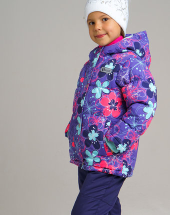 Миниатюра фотографии Комплект текстильный для девочек: куртка, полукомбинезон