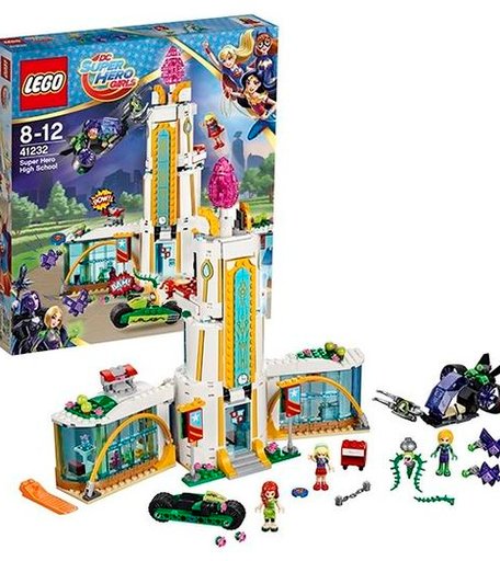 Конструктор LEGO Super Heroes Girls 41232 Школа супергероев