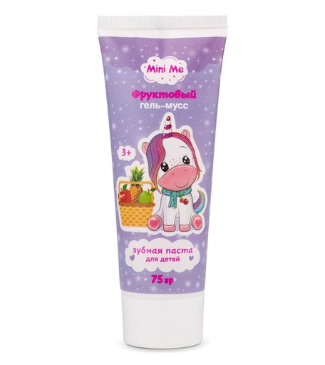 Зубная паста Vilsen Mini Me детская гель-мусс г