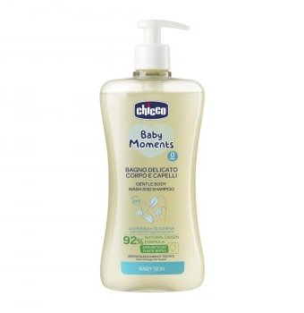 Пена-шампунь для волос и тела Chicco Baby Moments "Delicate skin", 500 мл