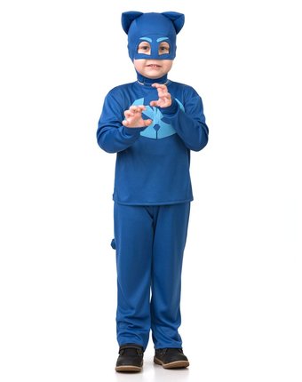 Миниатюра фотографии Карнавальный костюм батик герой в синем. кэтбой