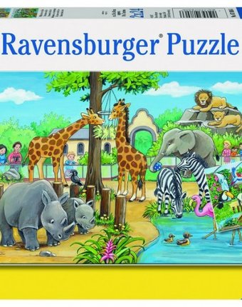 Ravensburger Пазл Добро пожаловать в зоопарк! 2х24 детали