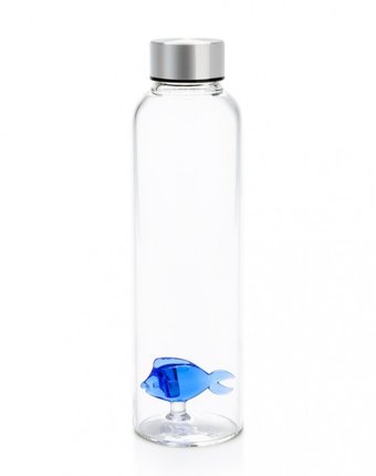 Миниатюра фотографии Balvi бутылка для воды blue fish 0.5 л