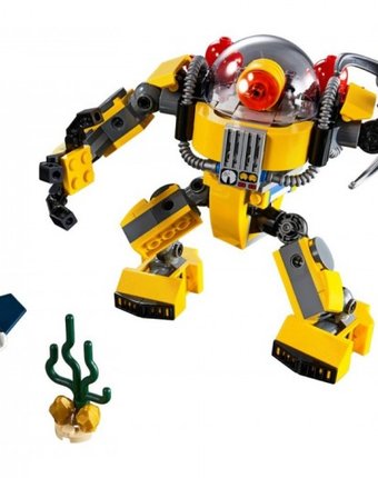 Миниатюра фотографии Конструктор lego creator 31090 робот для подводных исследований