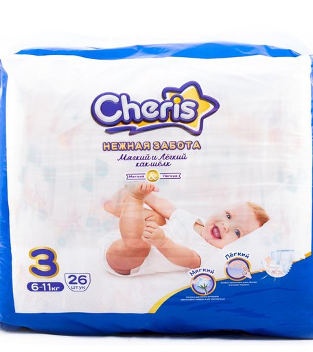 Подгузники CHERIS с индикатором наполнения () шт.