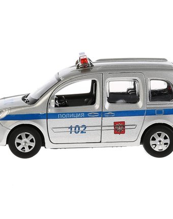 Игрушечная машинка Технопарк Renault Kangoo полиция 12 см