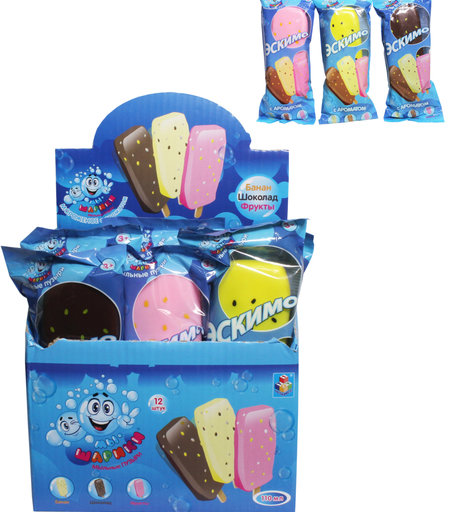 Мыльные пузыри 1Toy Мы-шарики! Эскимо,