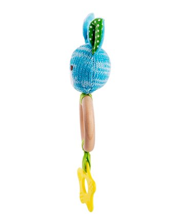 Миниатюра фотографии Happy snail игрушка-погремушка  зайчик эко