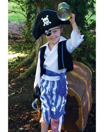 Миниатюра фотографии Travis designs карнавальный костюм одноногий пират