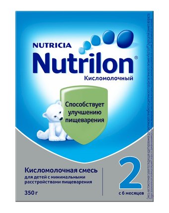 Смесь Nutrilon 2 кисломолочная c 6 месяцев, 350 г