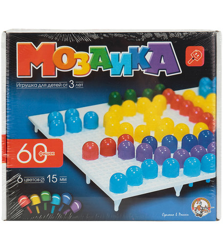 Мозаика Десятое Королевство d 15/6 цв/60 шт/1 поле/230х200х32/микрог/УфЛ