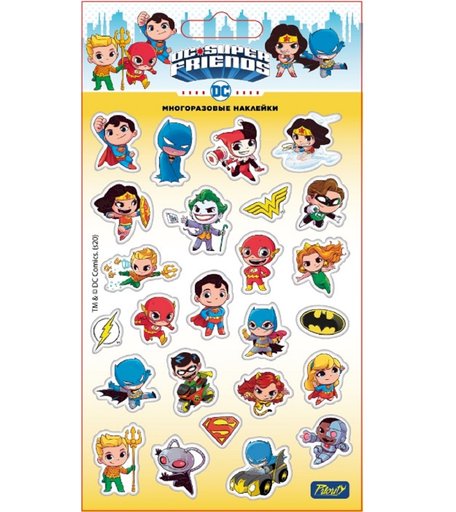 Наклейки Priority DC Comics