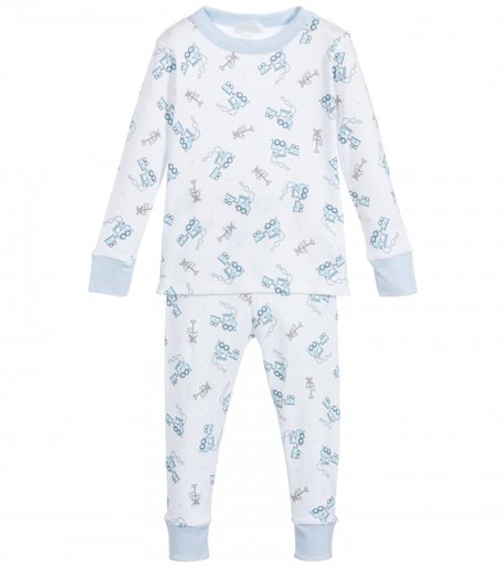 Magnolia baby Пижама для мальчика Tiny Choo Choo Long Pijamas