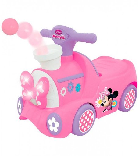Каталка Kiddieland пушкар Паровозик Минни с шарами