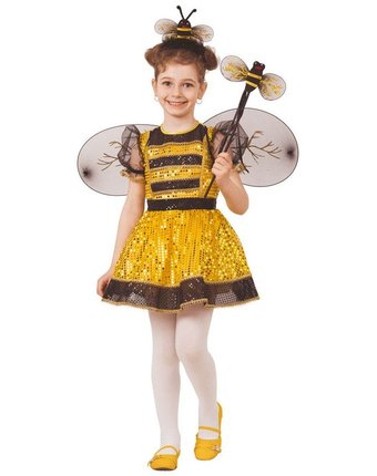 Миниатюра фотографии Карнавальный костюм батик пчелка