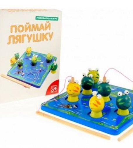 Нескучные Игры Настольная игра Поймай лягушку