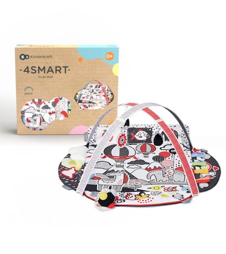 Развивающий коврик Kinderkraft 4Smart 126 х 112