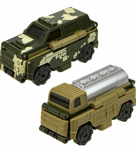 Машина 1Toy Transcar Double Броневик - бензовоз