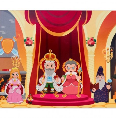 Деревянная игрушка Mr.Bigzy Магнитная игра Сказки Царство