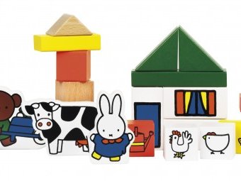 Миниатюра фотографии Деревянная игрушка totum набор для творчества miffy ферма