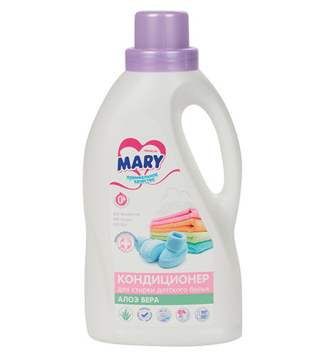 Кондиционер Mary для стирки детского белья с Алоэ Вера, 1 л