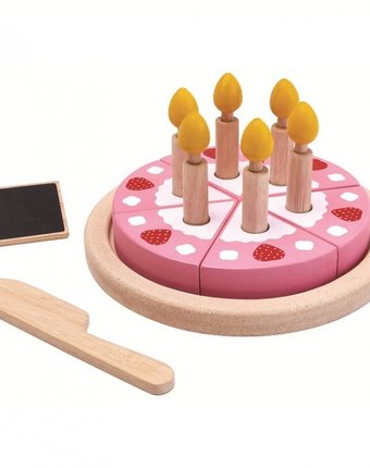 Миниатюра фотографии Plan toys игровой набор торт